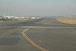 Taxiing after landing at SYD/YSSY.