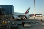 Emirates A380 from a different angle.