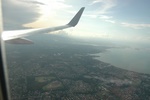 Brisbane from a Pacific Blue flight HIR-BNE.