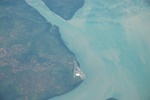 Boigu Island Airport, GIC/YBOI, actually a lot closer to Papua New Guinea than Australia (where it belongs administratively) .