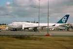 Air NZ 744, in the background Air Vanuatu B738, AKL/NZAA.