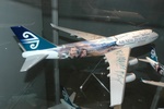 Air NZ Lord of the Rings models in the domestic Koru Club Lounge at WLG.
