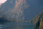 Approach fo MFN/NZMF over Milford Sound.