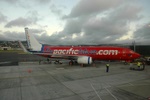 Pacific Blue B738 at WLG/NZWN.