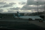 Early morning at WLG/NZWN, Air NZ 733s waiting for their passengers.