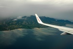 Guadalcanal rivers bringing mud into the Iron Bottom Sound after three weeks of heavy rains and floods.