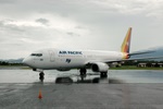 Air Pacific B738 named Fiji at HIR/AGGH.