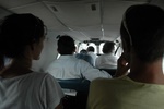 Cramped inside BN2 Islander.
