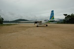 Making a turn on one engine before taking off EGM/AGGS.