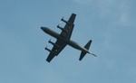 Hotel room with a view - RNZAF P-3K practising touch and go at HIR/AGGH and turning right above our hotel in Honiara.